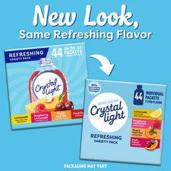 Crystal Light raspberry lemonade mixed in bottle showing easy on-the-go mixing