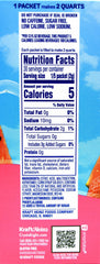 Crystal Light single pitcher packet close-up highlighting easy single-serve convenience