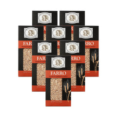 Cucina & Amore front packaging showing Italian pearled farro and pack details