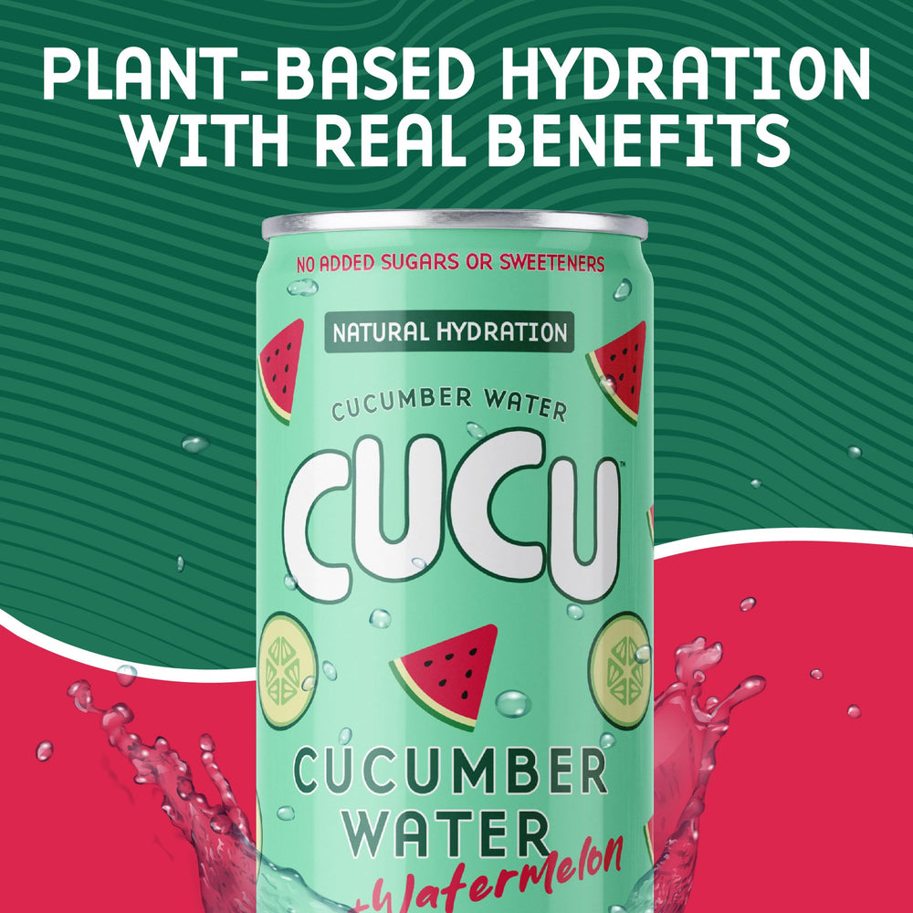 CUCU watermelon slice showing natural sweetness and real fruit