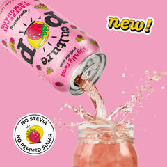 Culture Pop can top and tab detail showing easy-open design and freshness
