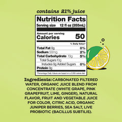 Close-up of a Culture Pop can highlighting brand logo and bright can art