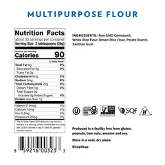 Cup4Cup flour texture closeup demonstrating fine, consistent grind for even results