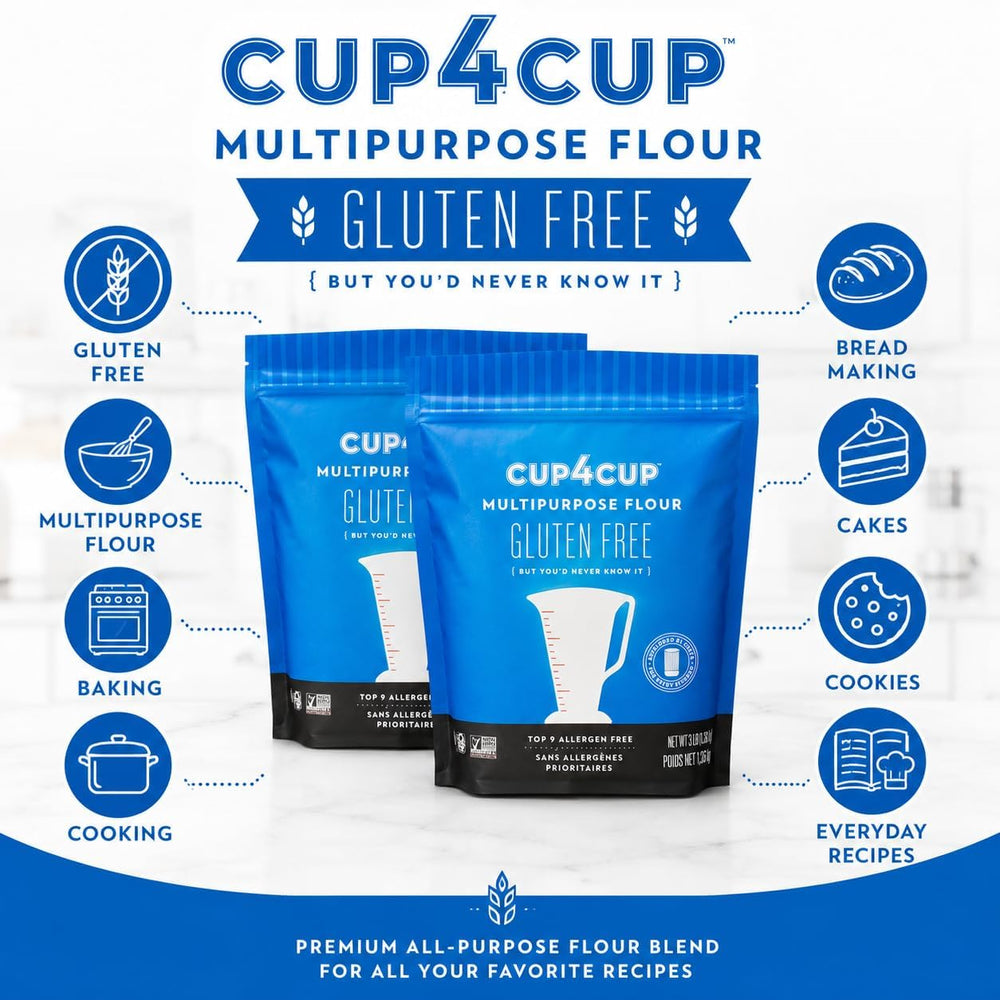 Cup4Cup label close-up showing ingredients and nutrition transparency benefit