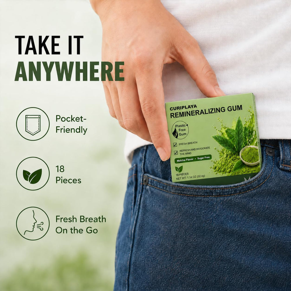 CURIPLAYA pack beside wallet showing portable size and convenience