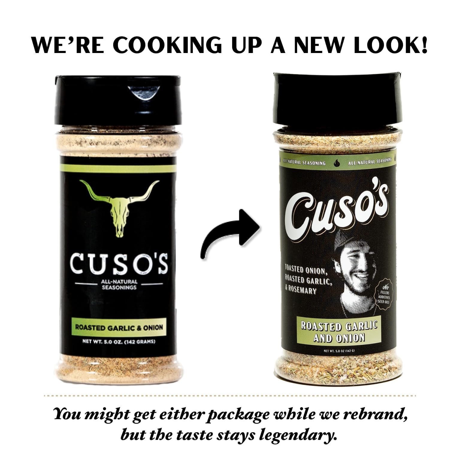 Cuso Cuts jar on backyard table evoking easy, crowd-pleasing barbecue