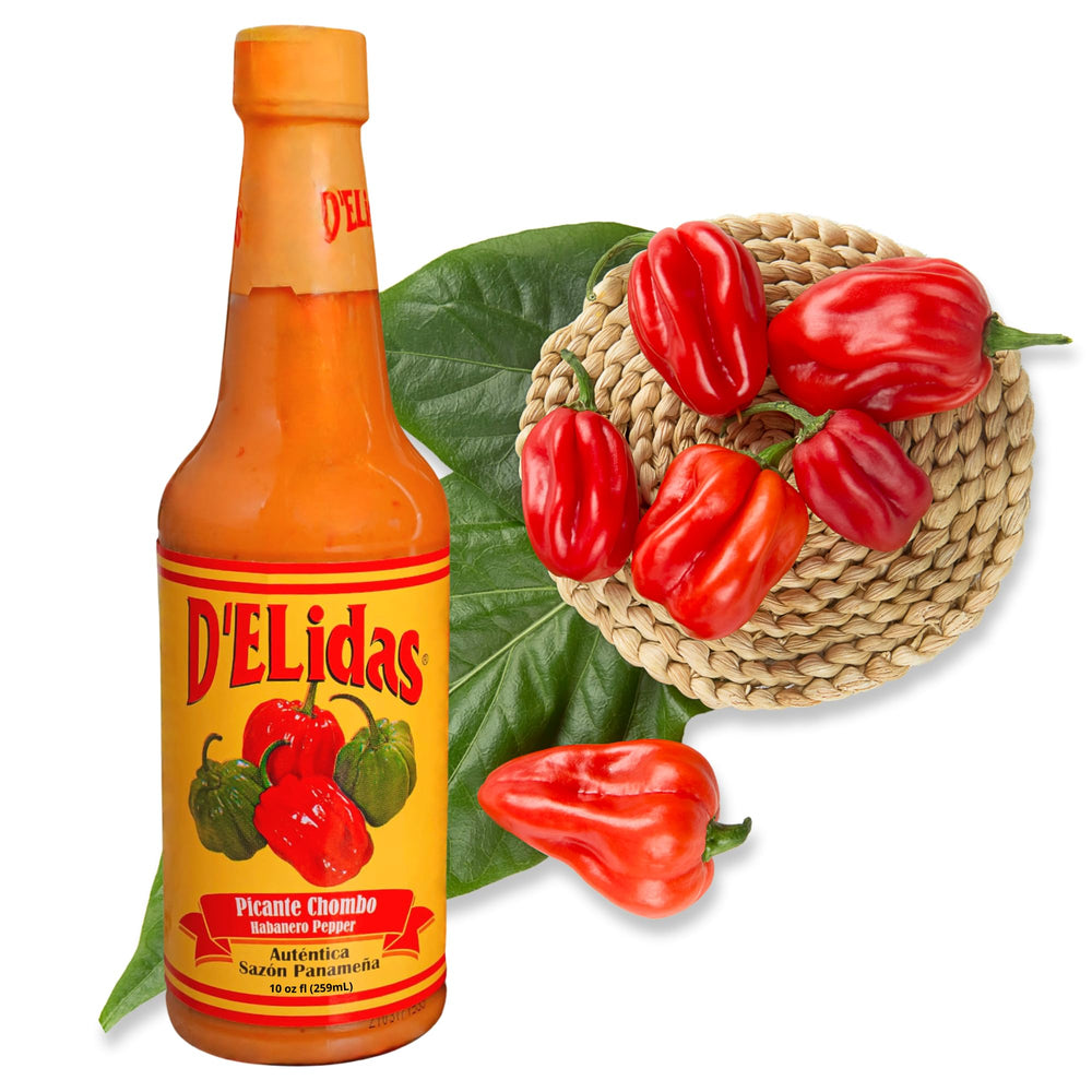 D'ELidas front bottle view showing vibrant label and serving suggestion benefit
