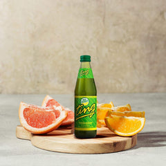 D&G Ting poured into glass with bubbles showing bright refreshment benefit