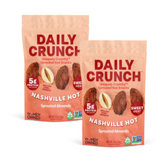 Daily Crunch front packaging showing 4oz bag and clean label for quick identification
