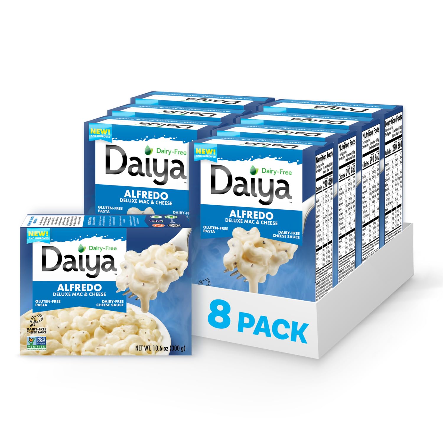 Daiya front packaging showing product name and vegan benefit