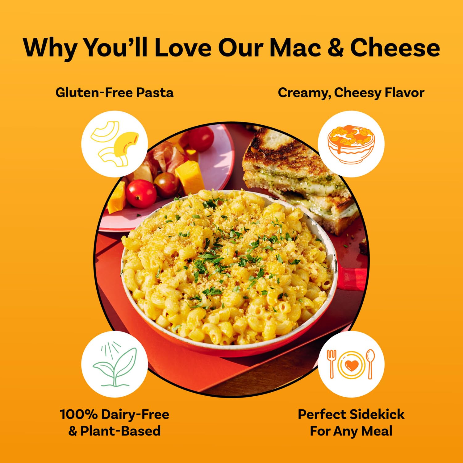 Daiya rice pasta close-up highlighting gluten-free texture benefit