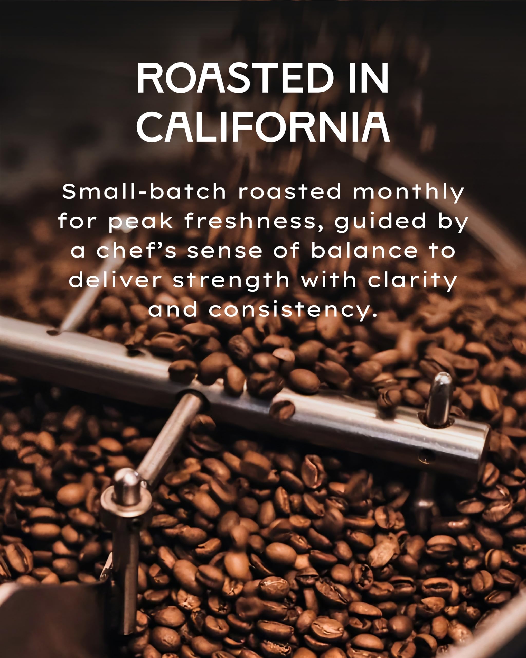 Dakao roast and origin label detail, communicates single-origin info