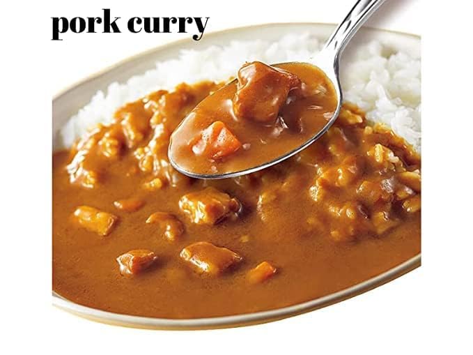 dakomyo Coco Ichibanya curry poured over steamed rice, illustrating serving suggestion and texture