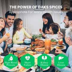 DAK's label and ingredient panel showing no salt and no MSG transparency