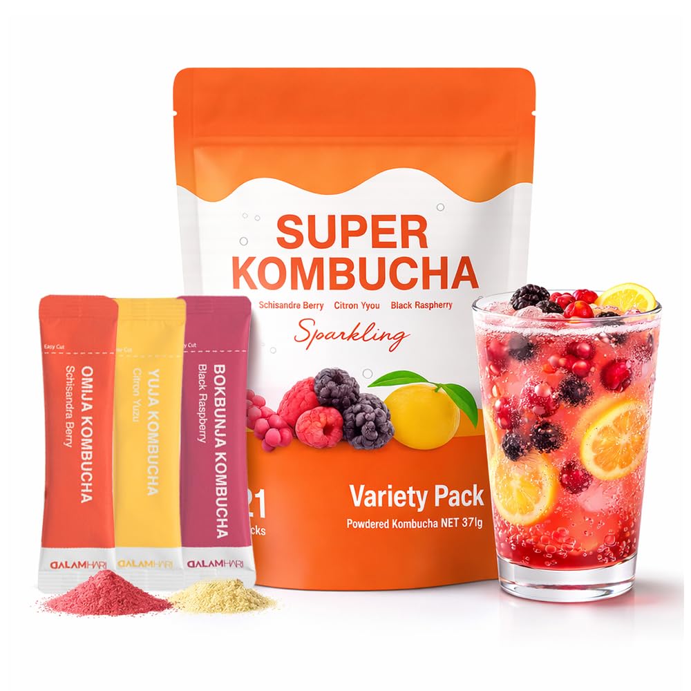 DALAMHARI front packaging showing variety pack and portable benefits