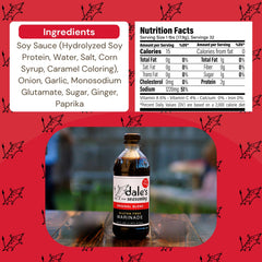Dales sprinkled on a seared steak creating a flavorful crust