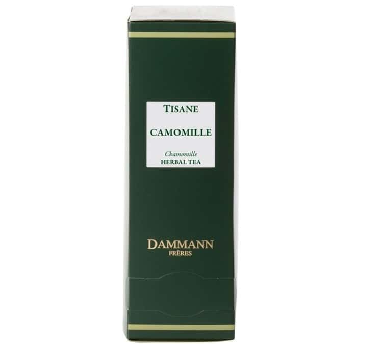 Dammann Freres tea served in a cozy setting conveying convenience and refined tasting experience