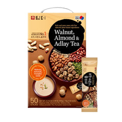 Damtuh front box showing 50 stick packs and branding, convenient supply