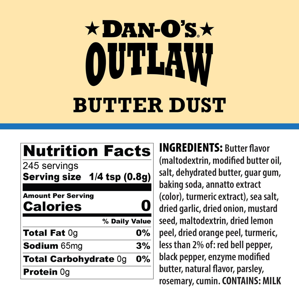 Dan-O's Butter Steak on grilled ribeye delivering steakhouse crust
