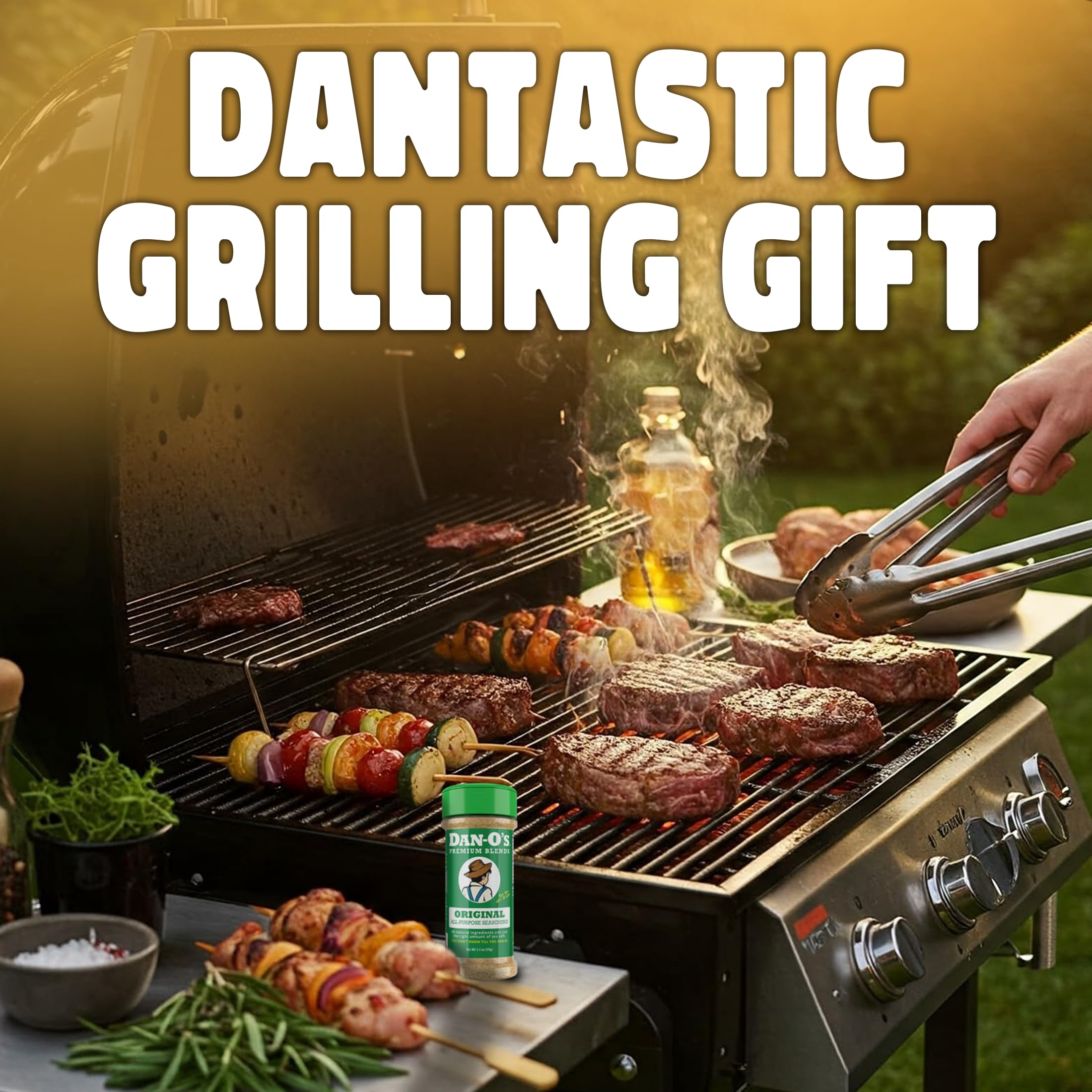 Dan-O's Chipotle sprinkled on grilled chicken adding smoky heat