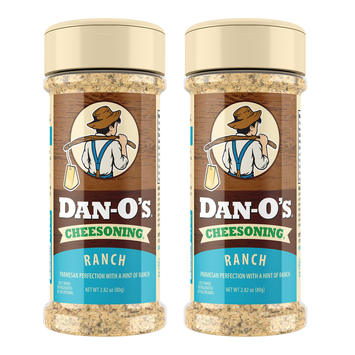 Dan-O's front packaging showing label and portion, enhances pantry appeal