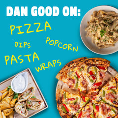 Dan-O's powder texture close-up highlighting fine grind for even coverage