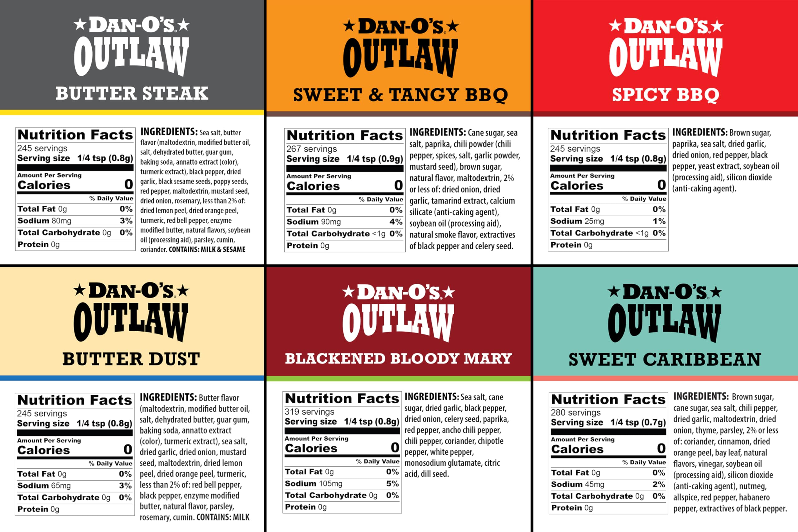 Dan-O's Outlaw set in backyard grill scene conveys versatile outdoor cooking use