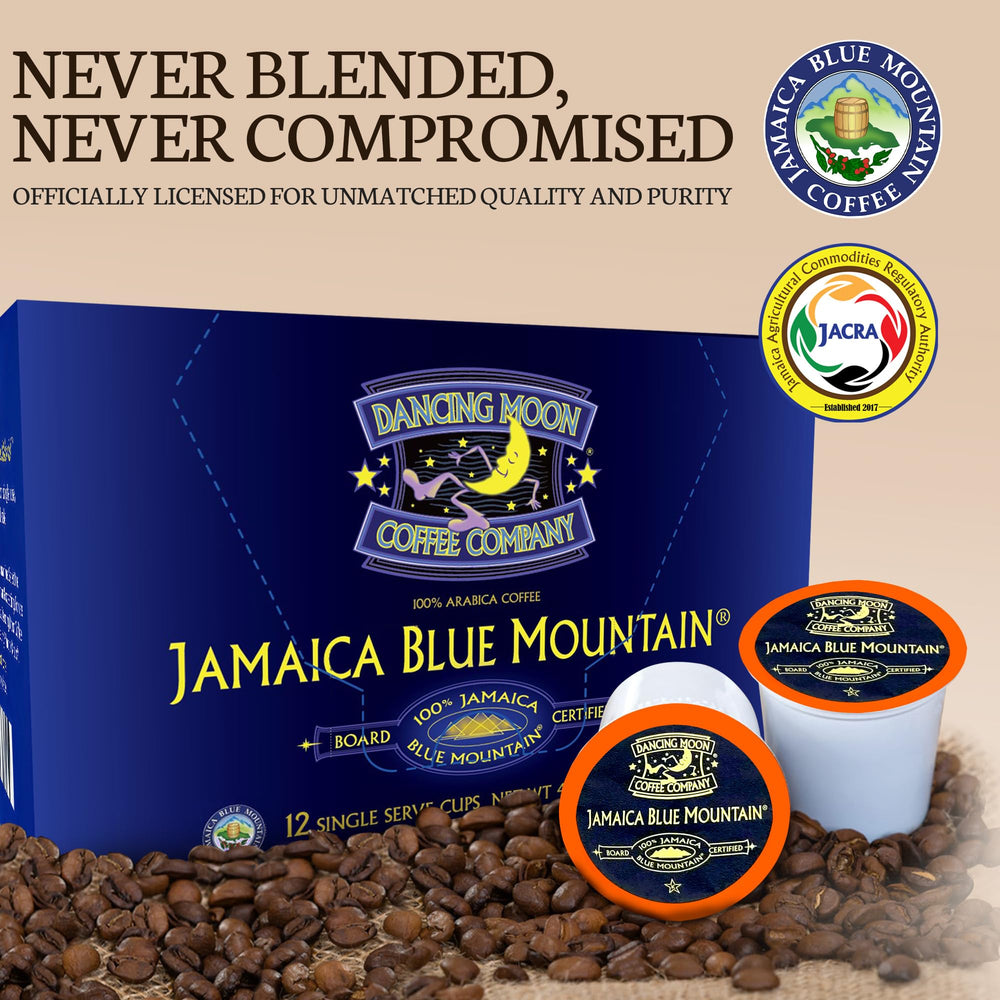 Dancing Moon label with JACRA certificate showing authentic origin verification