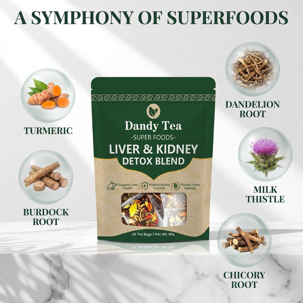 Dandy Tea lifestyle kitchen setting suggesting everyday herbal enjoyment
