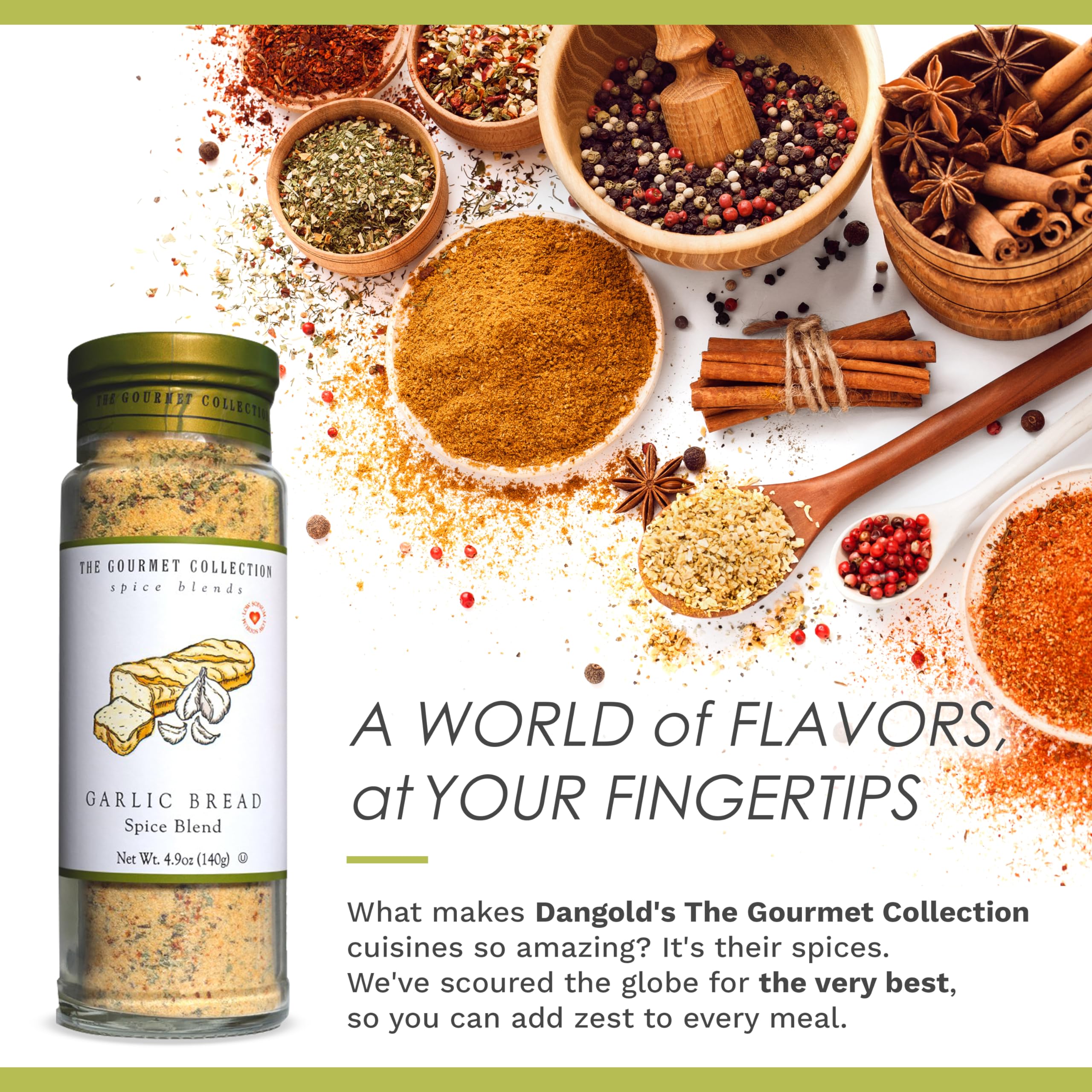 Dangold jar beside a spoon showing 5.5 oz scale for generous servings
