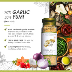 Close-up of Dangold blend texture highlighting garlic and herbs for rich flavor
