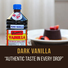 Danncy bottle on kitchen counter with baked goods showing professional appeal
