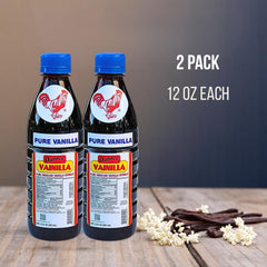 Danncy vanilla dark pouring close-up showing thick color for richer recipes