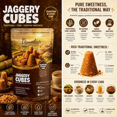 Danodia Foods cube dissolving in tea for natural sweetening