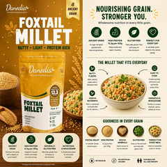 Danodia Foods cooked millet in a bowl, versatile base for bowls and salads