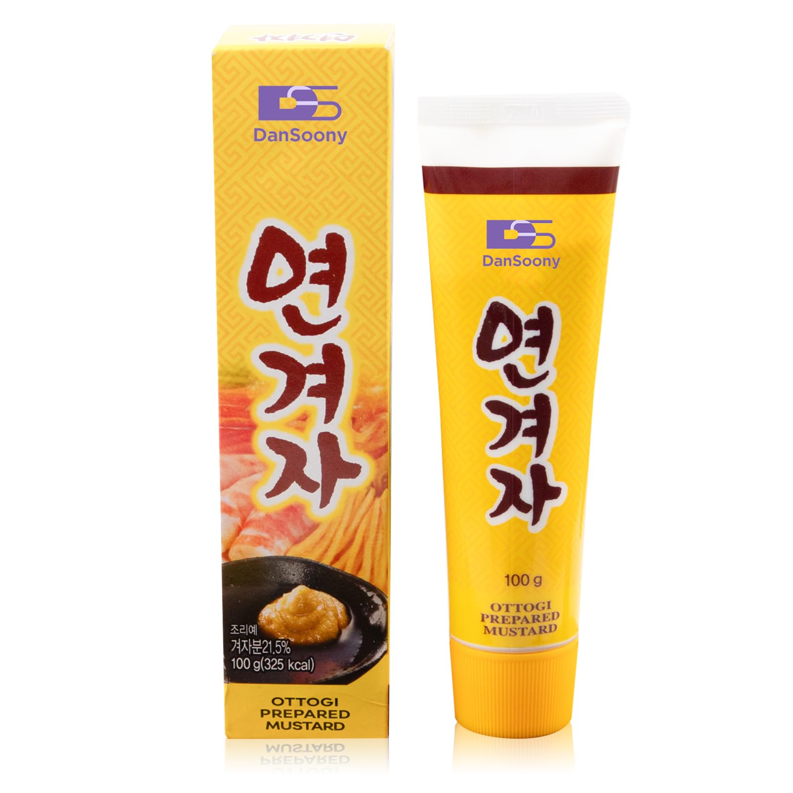 DanSoony front packaging tubes showing two squeeze tubes and branding benefit quick seasoning