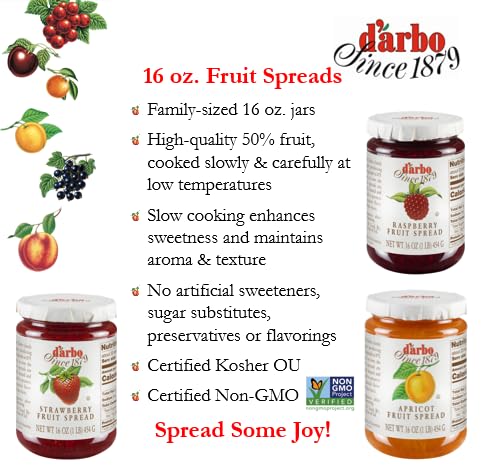 Open D’arbo jar with spoon showing thick consistency and ready-to-serve appeal