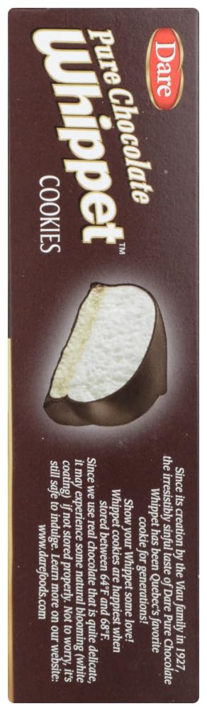 Dare close-up showing marshmallow center and chocolate for texture appeal