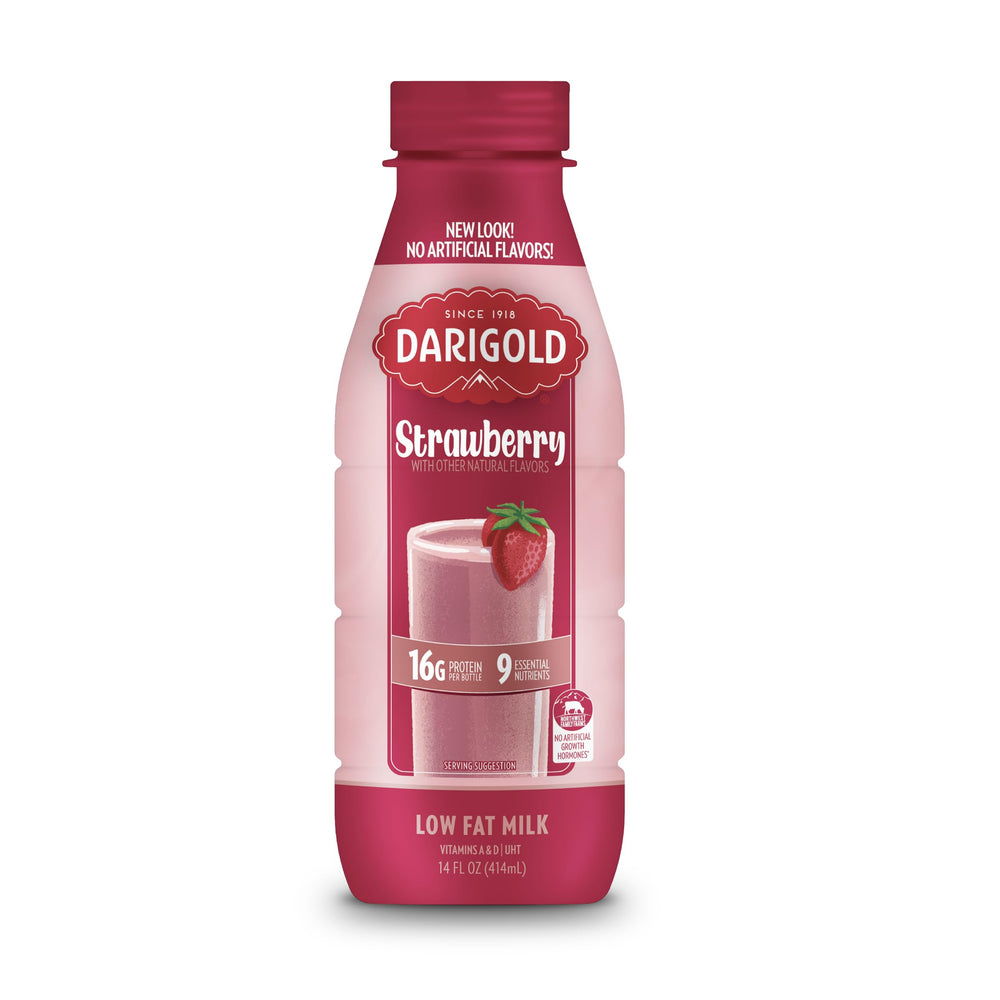 Darigold bottle inside a lunchbox demonstrating portability and shelf-stable convenience