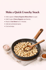 Darsa Organics seeds on a spoon over a scale showing portion control benefits