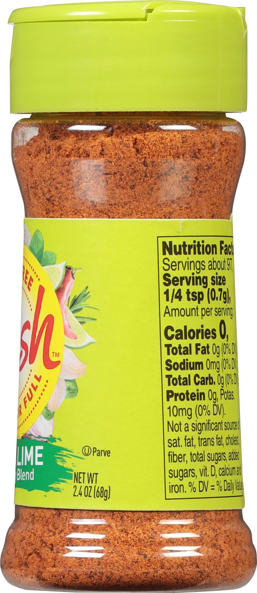 Dash Fiesta Lime sprinkled on grilled fish adding bright citrus flavor