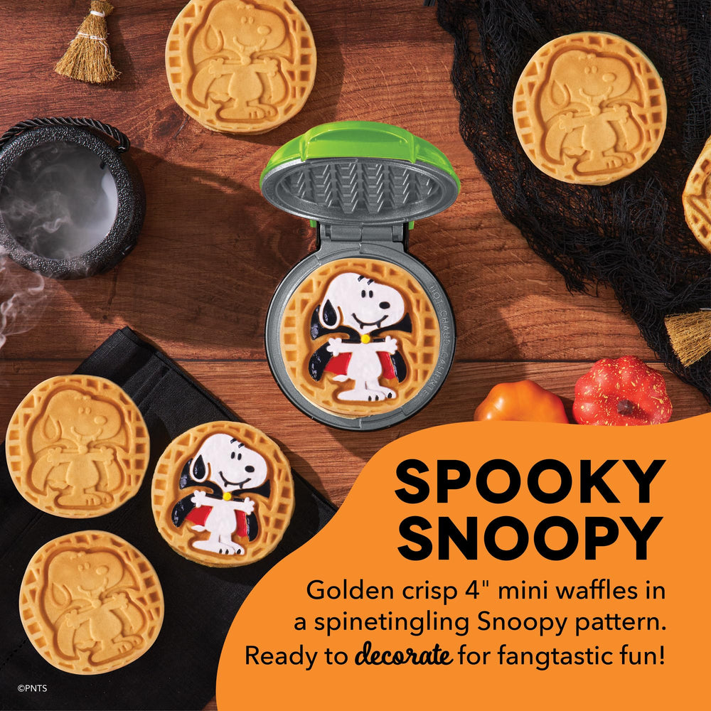 Dash Snoopy Vampire close-up of Snoopy vampire imprint highlighting detailed pattern and crisp edges