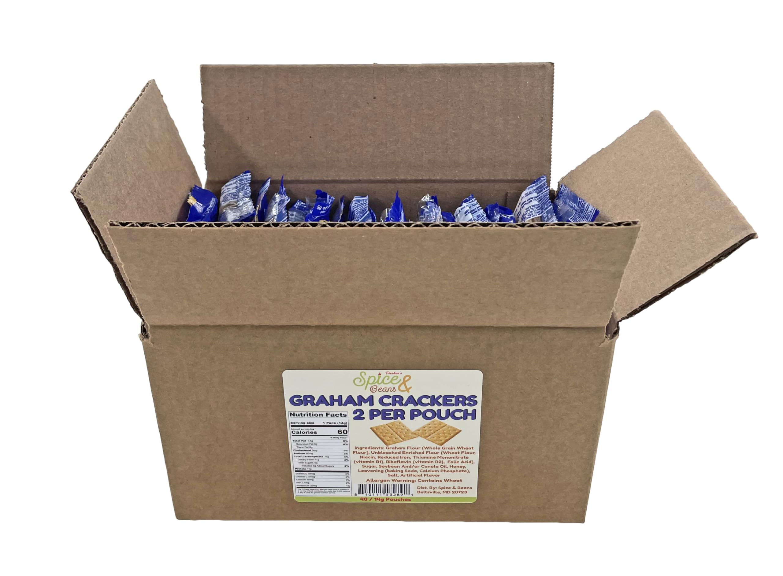 Dasher's crackers arranged on a catering tray demonstrating quick-service convenience