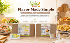 Dasher's closeup of packet texture and seal exhibiting freshness