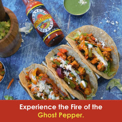 Dave's Gourmet bottle next to spicy wings demonstrating flavor pairing benefit