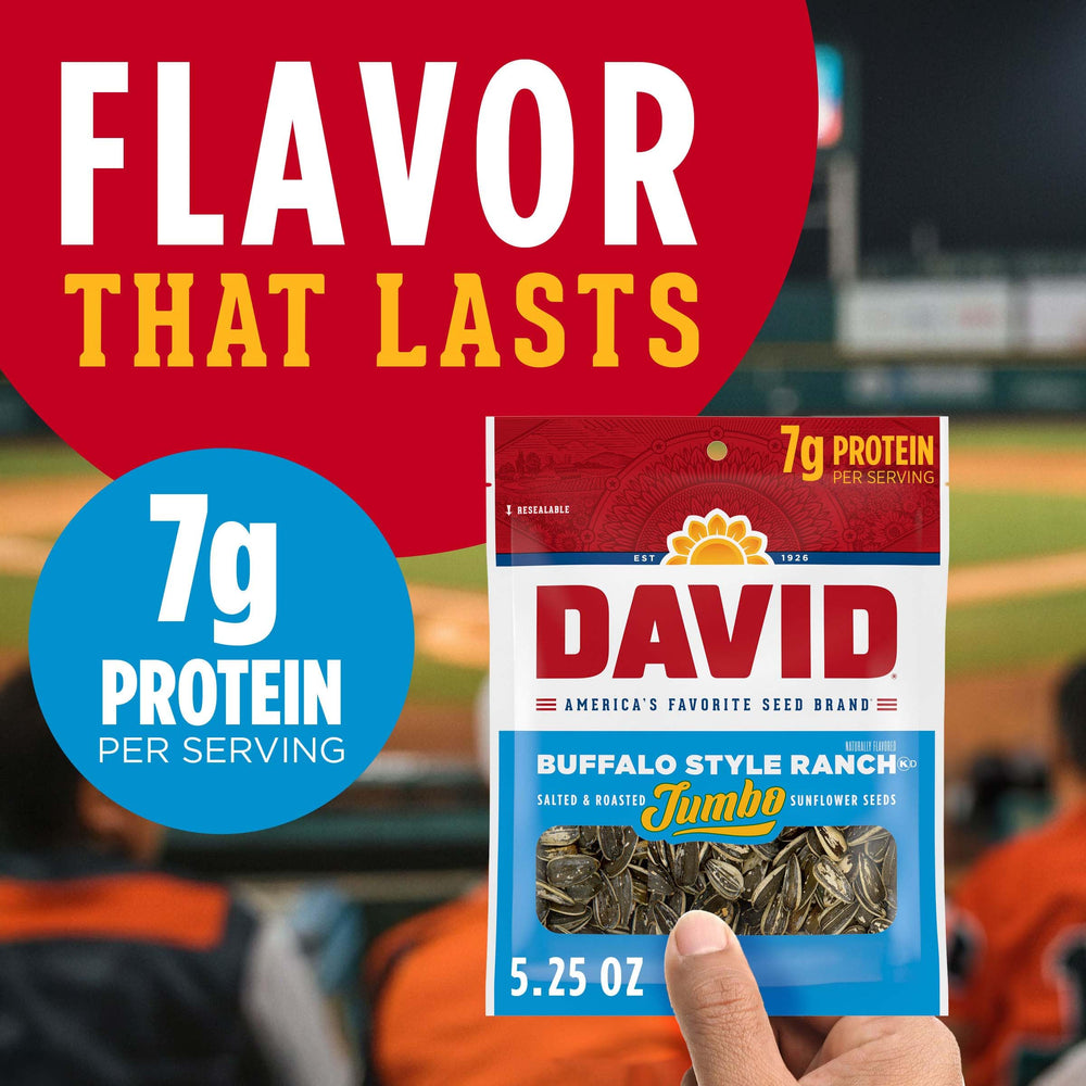 David close-up seed texture highlights crunchy roast and seasoning benefit