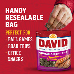 DAVID close-up of seed texture highlighting crunchy roasted coating
