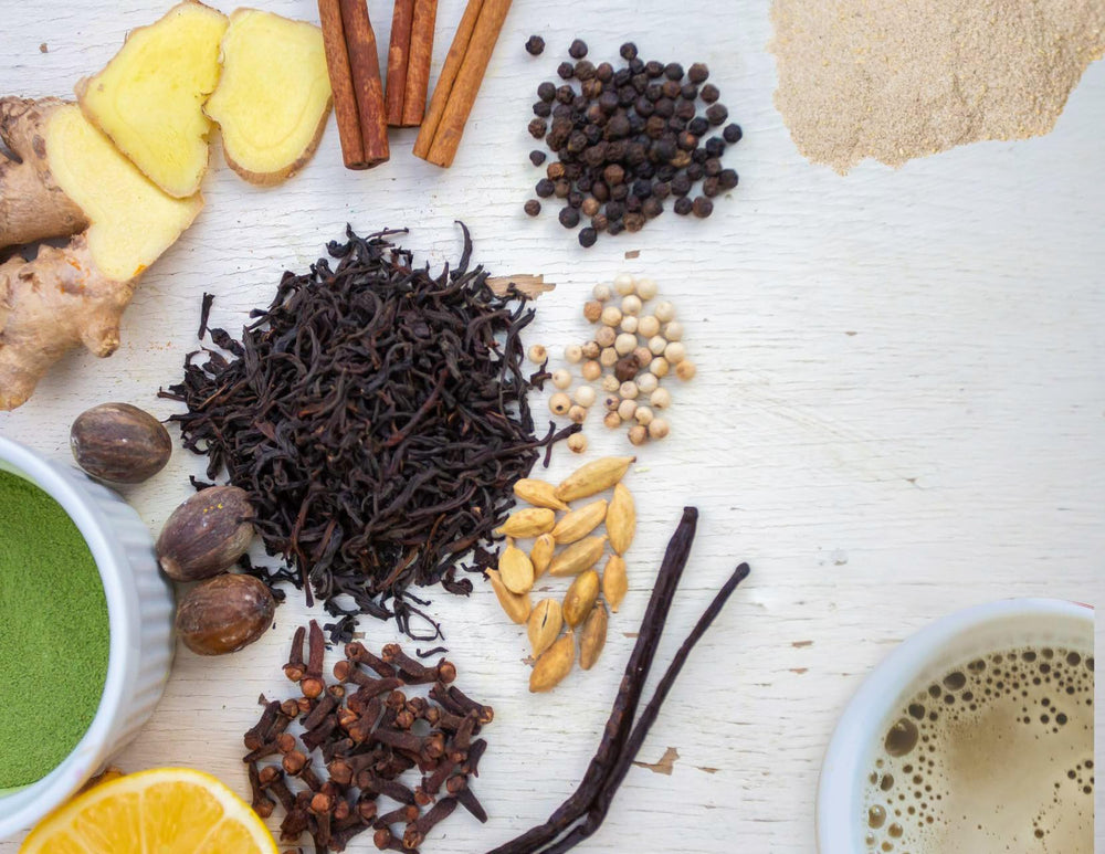 David Rio prepared cup of chai demonstrating rich color and comforting warmth