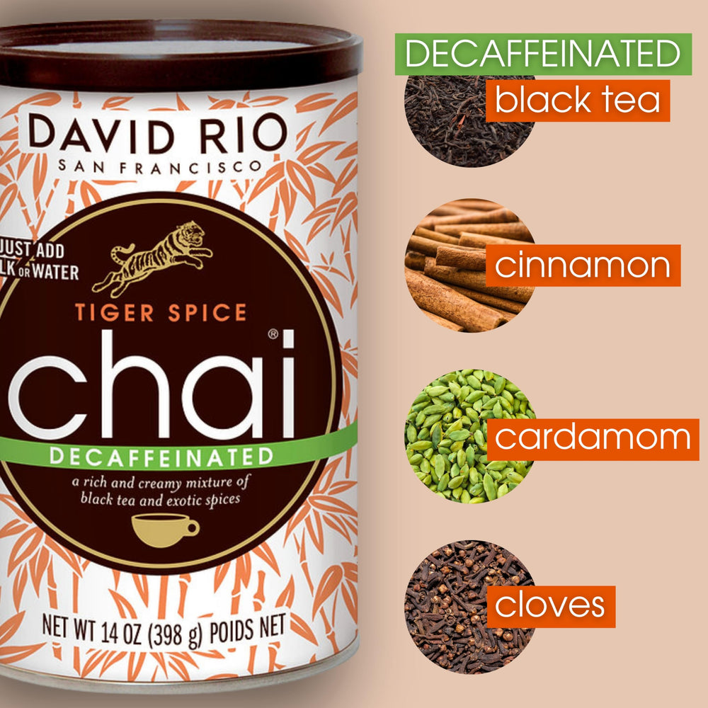 David Rio scoop highlighting powder texture and organic spices for easy measuring