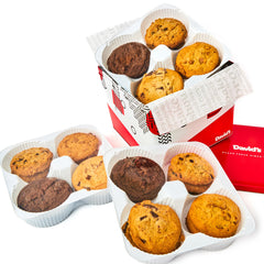 David's Cookies tin front view showing brand and gift-ready design